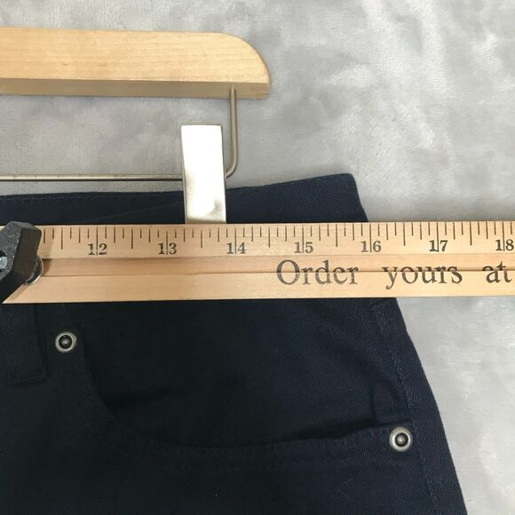 Talbots Stretch Jeans 10 Navy High Waist Mom Jean Cotton Stretch Vintage Denim - Picture 3 of 11